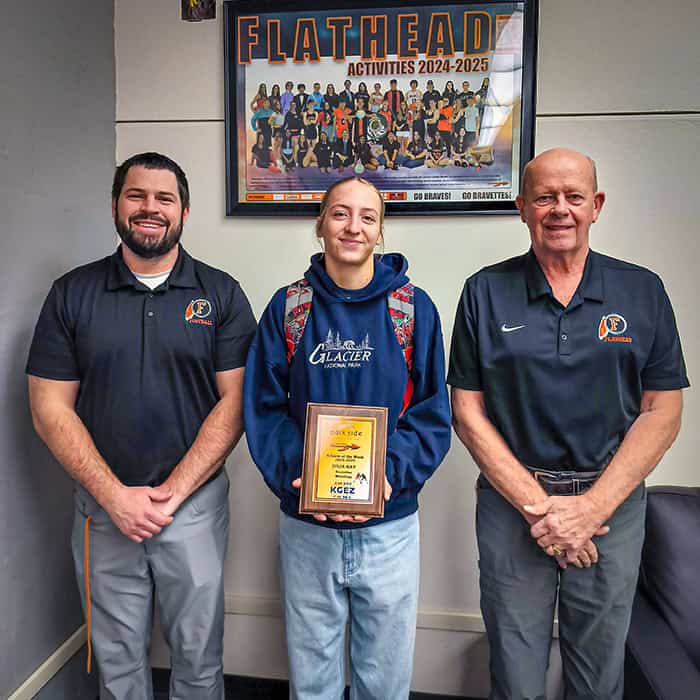 Jan 17 2025 Athlete of the week Julia Kay Flathead Wrestling with Matt Allison and Joe Sova